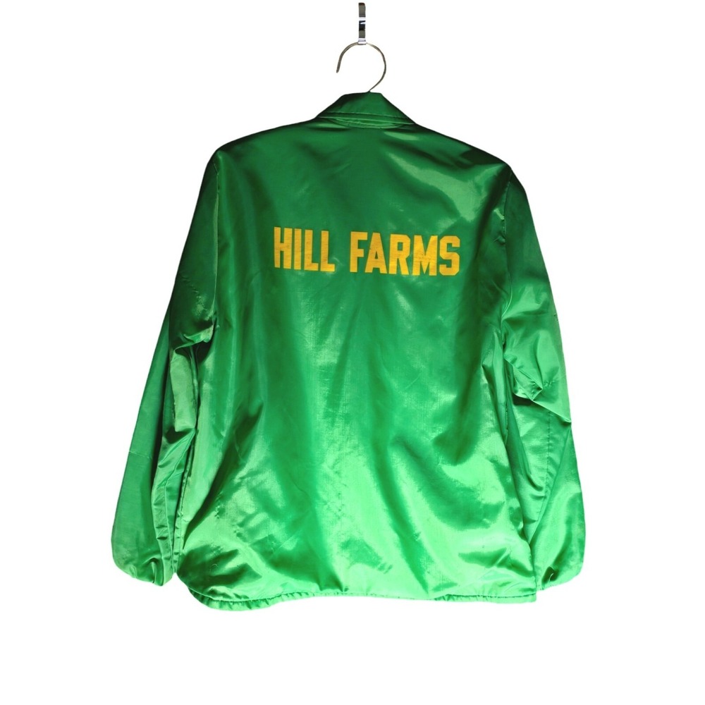 Vintage Horse Farm Work Rain Jacket Hill Farms